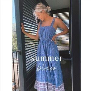 Cleobella India Floral Dress‎ In Lotus Size XL Bohemian